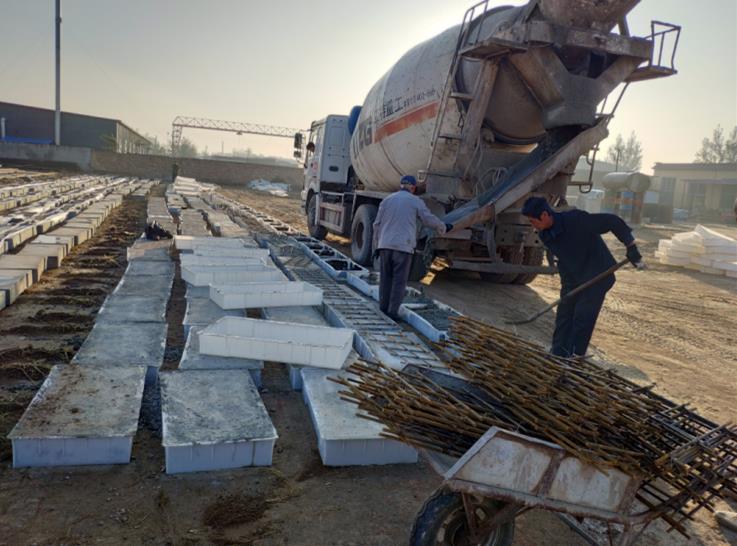 水溝蓋板預制施工